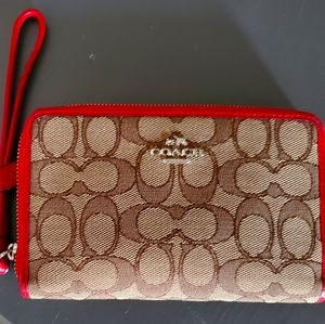 Coach wallet wristlet